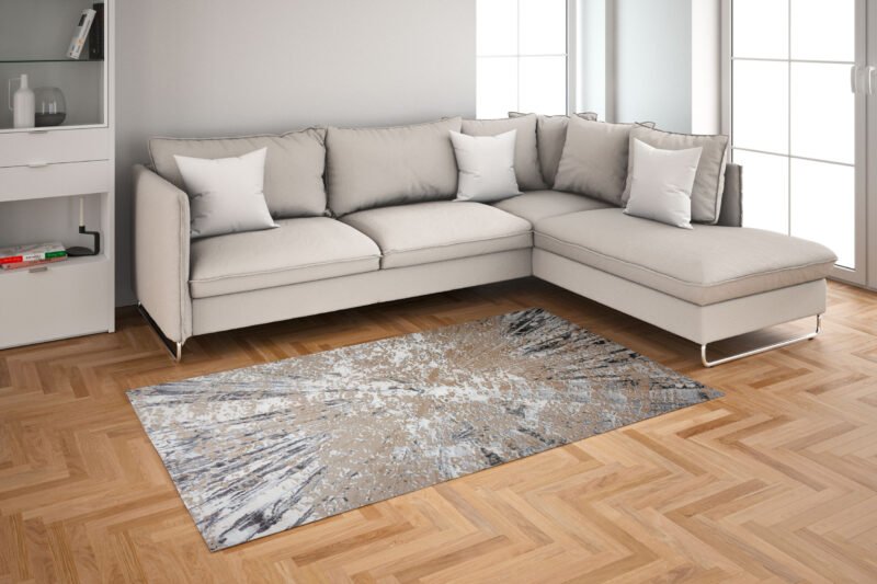 Beige White 8073A
